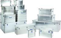 eurokraft pro 13027 Transportkist Aluminium (l x b x h) 380 x 280 x 344 mm - thumbnail