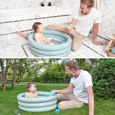 Aquadots BABYMOOV opblaasbaar badje blauw - thumbnail