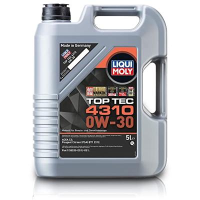 LIQUI MOLY motorolie "top tec 4310". oil top tec 4310 0w-30 5l
