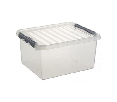 Sunware q-line opbergbox 36l transparant