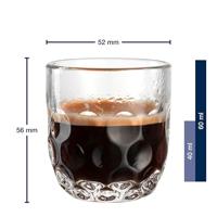 Leonardo Gocce Espresso glazen 60ml 2stuks - thumbnail