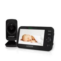 Luvion Icon Deluxe babyfoon met camera en 5' kleurenscherm zwart - thumbnail