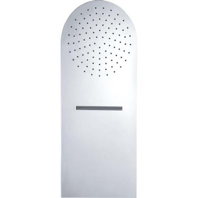 Wiesbaden luxe wand-hoofddouche+waterval 25x60 chroom Wiesbaden luxe wand-hoofddouche+waterval 25x60 chroom