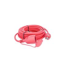 AS Schwabe 60271 Stroom Verlengkabel 16 A Rood 10.00 m H07RN-F 3G 1,5 mm² - thumbnail