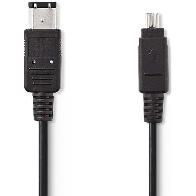 Nedis FireWire-kabel, stekker met 4 pins, 6-polig