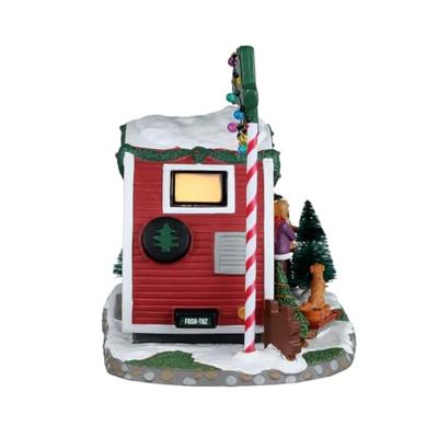 Lemax farm fresh christmas trees verlicht kersthuisje Vail Village 2023