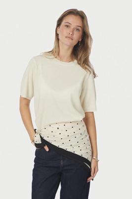 Neo Noir Scarf Tamma Big Dot | Off White