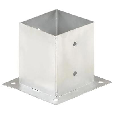 VidaXL Paalankers 4 st 121 mm gegalvaniseerd metaal