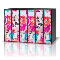 Vulbare opbergkest Rexel Dox 1 Zwart A4 - thumbnail