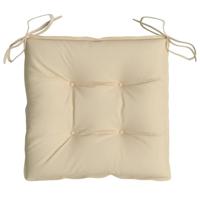 VidaXL Stoelkussens 2 st 40x40x7 cm oxford stof beige - thumbnail