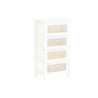 Ladekast Home ESPRIT Wit Cottage Decapé 40 x 29 x 73 cm - thumbnail