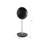 Domo keramische verwarming Turbo, op stand, zwart - thumbnail