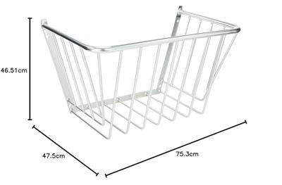 Hooiruif paard groot 70x51cm diep45 RH