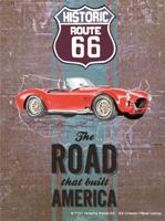 Route 66 Ford Cobra wandplaat - thumbnail