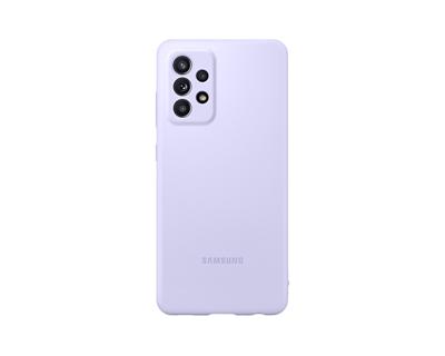 EF-PA525 - Achterzijde behuizing voor mobiele telefoon - silicone - violet - voor Galaxy A52