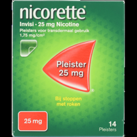 Nicorette Nicotine Pleisters 25MG 14 Stuks bij Jumbo - thumbnail