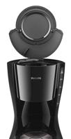 Philips hd7461/20 daily collection koffiezetapparaat zwart - thumbnail
