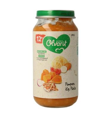Olvarit 12m+ Pompoen Kip Pasta