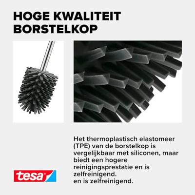 tesa WC-borstel Elastomeer