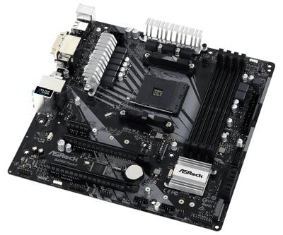 Asrock B450M Pro4-F AMD B450 Socket AM4 micro ATX Asrock B450M Pro4-F AMD B450 Socket AM4 micro ATX