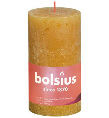 Bolsius Kaars 13x6,8 cm Honey Rustiek