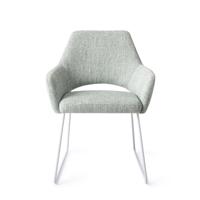 Jesper Home Yanai eetkamerstoel Soft Sage slide white - thumbnail