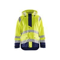Blåkläder Regenjas High-Vis LEVEL 3 43272005 | High-Vis Geel/Marineblauw | Maat M - 7330509659472 - thumbnail
