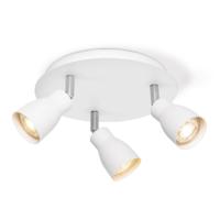 Light depot - LED opbouwspot Alba 3 lichts Ø 22 cm - wit - Outlet - thumbnail