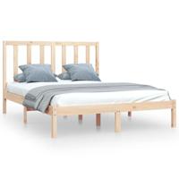 Bedframe massief grenenhout 140x190 cm - thumbnail