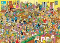 Jan Van Haasteren legpuzzel - het bejaardentehuis, 1500st. - thumbnail