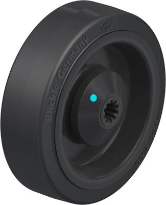 Blickle POEV 125/10KAD Kunststofwiel Wieldiameter: 125 mm Draagvermogen (max.): 250 kg 1 stuk(s) Blickle POEV 125/10KAD Kunststofwiel Wieldiameter: 125 mm Draagvermogen (max.): 250 kg 1 stuk(s)