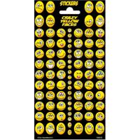 Totum Stickervel twinkle - grappige gezichten - thumbnail