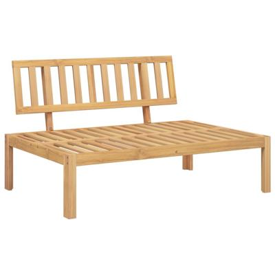 4-delige Loungeset pallet massief acaciahout - thumbnail
