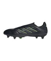adidas Copa Pure III Elite Veterloze Gras Voetbalschoenen (FG) Zwart Donkergrijs Groen - thumbnail