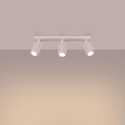 Plafondlamp KARBON 3L beige