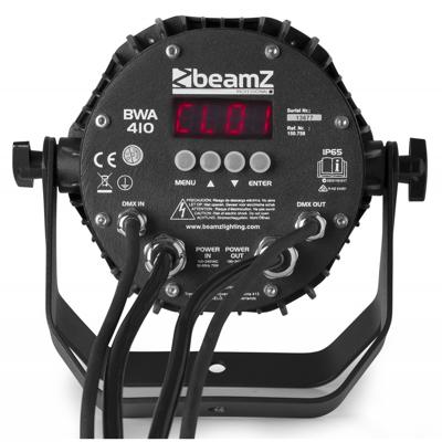 Beamz BWA410 aluminium LED PAR RGBW