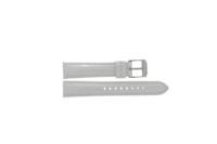 Horlogeband Michael Kors MK2716 Leder Wit 18mm - thumbnail