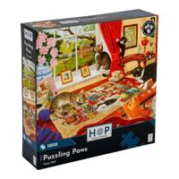 Puzzling Paws Puzzel 1000 stukjes - thumbnail