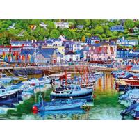 Lyme Regis Harbour Puzzel 1000 Stukjes - thumbnail