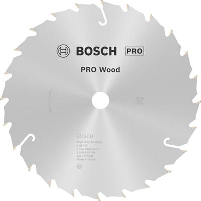 Bosch Accessories Standard for Wood Speed 2608640795 Hardmetaal-cirkelzaagblad 184 x 16 x 2.4 mm Aantal tanden: 24 1 stuk(s)