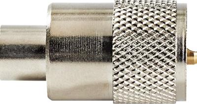 Nedis PL259-Connector | Male | Soldeer | 6.0 mm | Zilver | 25 Stuks | 1 stuks - CSVC43900ME CSVC43900ME