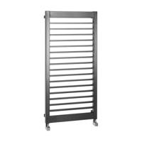 Designradiator Sapho Mateo Recht 60x137.6 cm 752W Antraciet Sapho - thumbnail