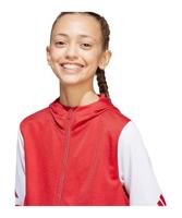 adidas Squadra 25 Hooded Trainingsjack Kids Rood Wit - thumbnail