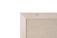 Bisilque Notitiebord Kamashi met bruin kader - thumbnail