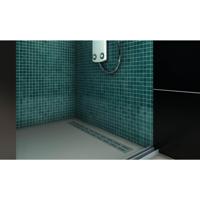 VidaXL Afvoeren wit 88 x 8.8 x 8.5 cm metaal - thumbnail