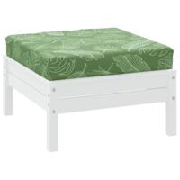 VidaXL Palletkussen bladpatroon 60x60x8 cm oxford stof - thumbnail