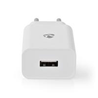 Wandlader | 2,4 A | 1 uitgang | USB-A | wit - thumbnail