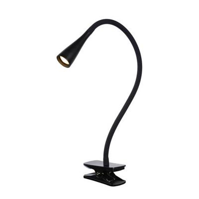 Lucide ZOZY - Klemlamp - LED 3 StepDim - 1x4W 3000K - Zwart