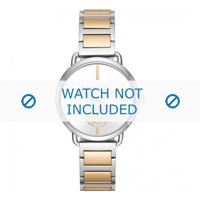 Michael Kors horlogeband MK3679 Staal Bi-Color 16mm - thumbnail