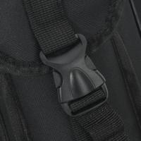 Hengeltas 150 cm oxford stof zwart - thumbnail